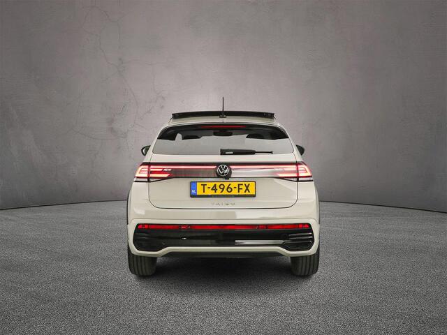 Volkswagen Taigo R-Line 1.0 TSI 110pk DSG Automaat Panoramadak, Adaptive cruise control, LED matrix koplampen, Black style, Achteruitrijcamera, Stoelverwarming