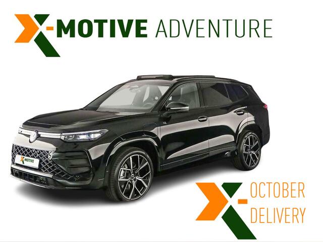 Volkswagen Tayron 1.5 eHybrid R-Line Plus | Pano | 20" | Adap Cruise | Elek Trekhaak | Winterpack | Massagestoel ErgoActive | Etc..