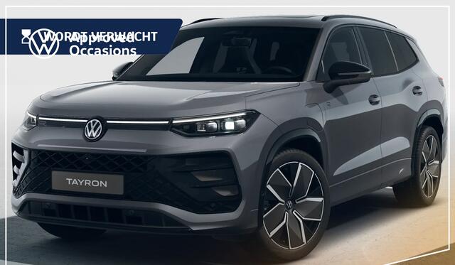 Volkswagen Tayron R-Line Edition "Wordt verwacht" 1.5 TSI eHybrid 272pk DSG Automaat Trekhaak, Panoramadak, Black Style, Adaptive cruise control, 360 camera, Navigatie