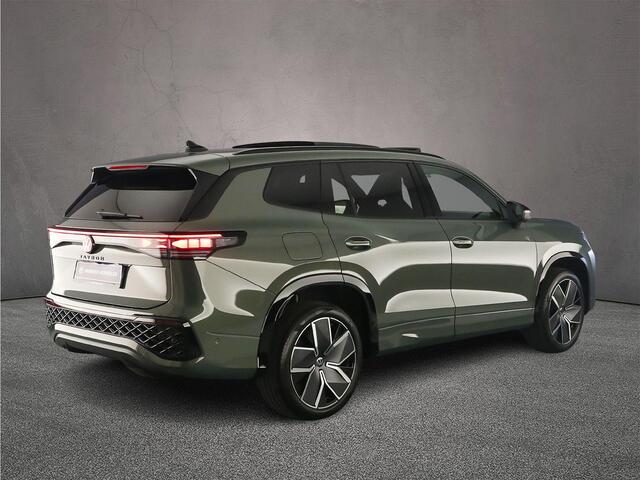 Volkswagen Tayron R-Line Edition 1.5 TSI eHybrid 272pk DSG Automaat Trekhaak, Panoramadak, Navigatie, Black Style, Adaptive cruise control, 360 camera, Achteruitrijcamera