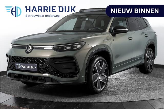 Volkswagen Tayron 1.5 eHybrid R-Line Edition | Black Style Pakket | S/K-Panodak | IQ. Light | Dig. Cockpit | Adapt. Cruise | Stoel-+Stuurverw. | Camera | App. Connect | ECC | Elek. Klep | LM 20" |