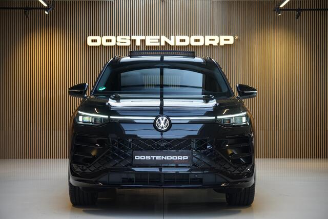 Volkswagen Tayron 1.5eHybrid/204pk R-Line Blackstyle|2025|Leder|Panoramadak|Trekhaak|HarmanKardon|Navi Pro|Stoelventilatie+massage|Matrix LED|VOL!