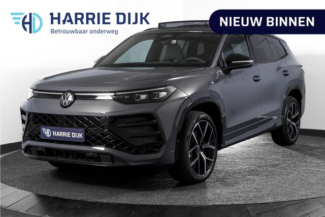 Volkswagen Tayron 1.5 eHybrid 272 PK R-Line Edition | Black Style Pakket | S/K-Panodak | Elek. Trekhaak | Dig. Cockpit | Adapt. Cruise | Stoel-+Stuurverw. | Camera | App. Connect | ECC | Elek. Klep | LM 20" | 5958