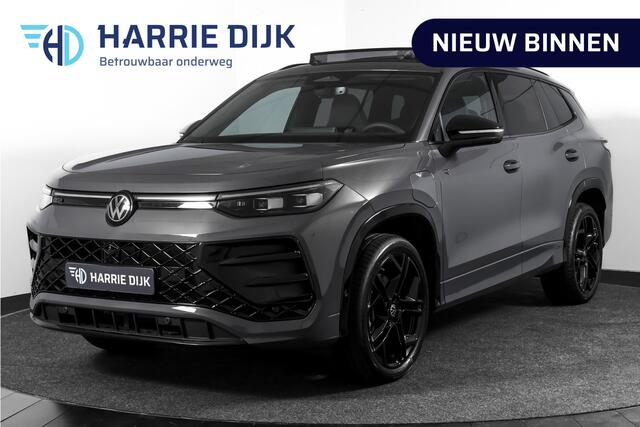Volkswagen Tayron 1.5 eHybrid 272 PK R-Line Edition | Black Style | 15 inch Navi | Elek. Trekhaak | IQ Light | HUD | S/K-Panodak | Dig. Cockpit | Adapt. Cruise | Stoel-+Stuurverw. | 360 Camera | NAV + App. Connect | ECC | Elek. Klep | LM 20" | 9364