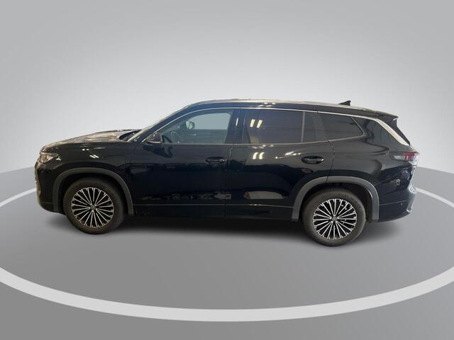 Volkswagen Tayron 1.5 eHybrid 204pk DSG Elegance · 360 Camera · Inklap. Trekhaak · Matrix LED · Stuur- & Stoelverwarming + Massage · Dodehoeksensor · Elek. Achterklep ·