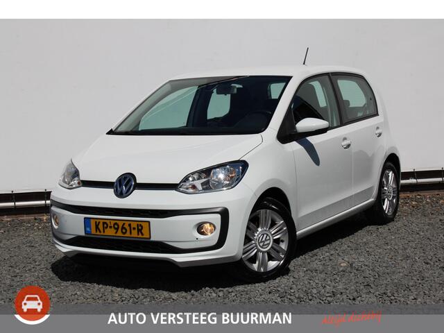 Volkswagen UP! 1.0 BMT high up! Bluetooth, Parkeersensoren, Cruise-Control, LM-Velgen en Keurig onderhouden!