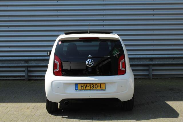 Volkswagen UP! 1.0 75pk high up! NL-Auto NAP Panoramadak Fender Airco Carplay Stoelverwarming CPV El. Ramen