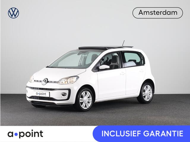 Volkswagen UP! 1.0 BMT high up! | Schuif/Kantel dak | Parkeer Sensoren achter | Achteruitrij Camera | Navigatie via App |