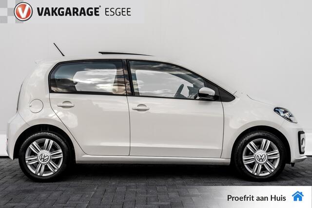 Volkswagen UP! 1.0 BMT high up! RIJKLAAR INCL : GARANTIE, | Panorama schuif-/kanteldak | Cr Control | 15 INCH LMV | STOEL VERW |