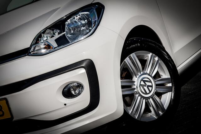 Volkswagen UP! 1.0 BMT high up! RIJKLAAR INCL : GARANTIE, | Panorama schuif-/kanteldak | Cr Control | 15 INCH LMV | STOEL VERW |
