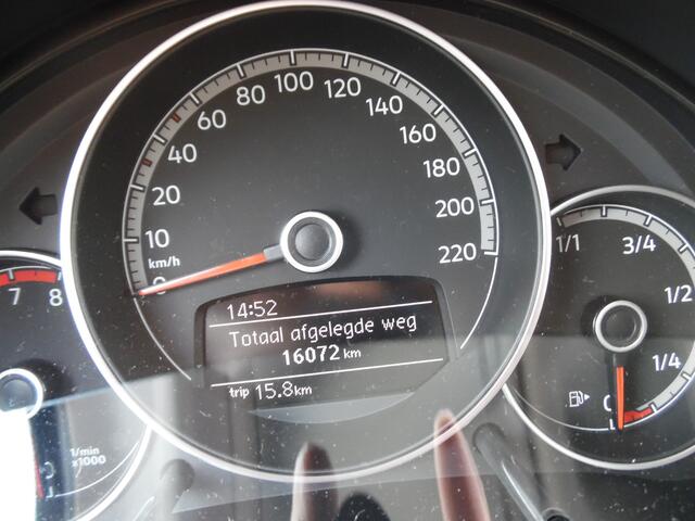 Volkswagen UP! 1.0 auto word nog mee gereden