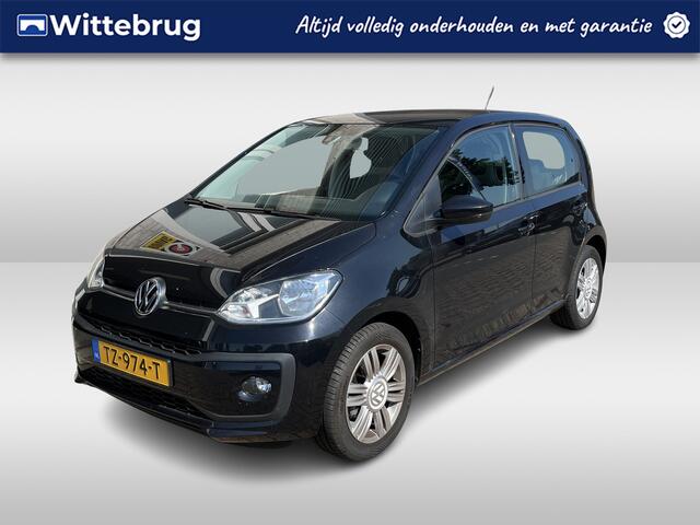 Volkswagen UP! 1.0 BMT high up! / CRUISE/ ZEER ZUINIG/ BLUETOOTH/ AIRCO/ MULTIFUNCTIONEEL STUUR/ START-STOP SYSTEEM/ RADIO/ AUX/ ISOFIX/ 15'' LMV