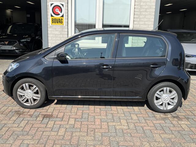 Volkswagen UP! 1.0 BMT high up! / CRUISE/ ZEER ZUINIG/ BLUETOOTH/ AIRCO/ MULTIFUNCTIONEEL STUUR/ START-STOP SYSTEEM/ RADIO/ AUX/ ISOFIX/ 15'' LMV