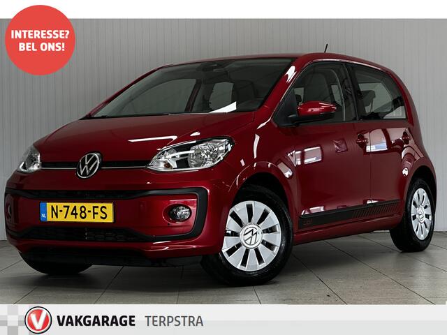 Volkswagen UP! 1.0 High Up/ Maps+More/ Camera/ Stoelverw./ DAB+/ Clima/ Cruise/ Bluetooth/ Diml.Auto/ Regensensor/ PDC Achter.