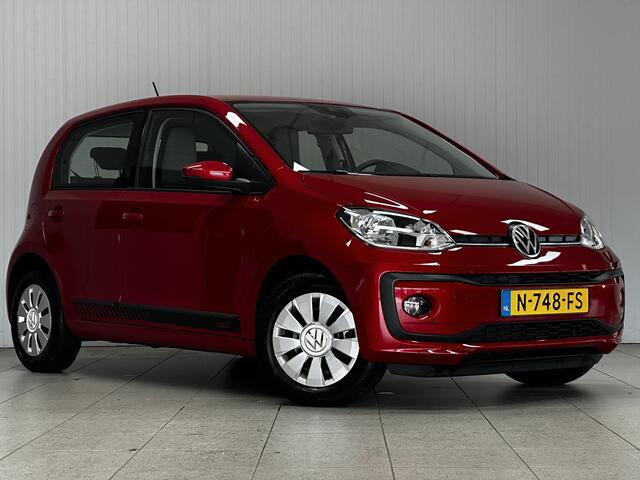 Volkswagen UP! 1.0 High Up/ Maps+More/ Camera/ Stoelverw./ DAB+/ Clima/ Cruise/ Bluetooth/ Diml.Auto/ Regensensor/ PDC Achter.