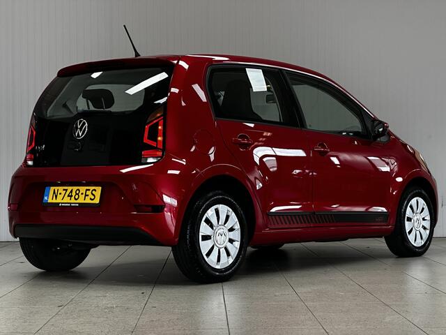 Volkswagen UP! 1.0 High Up/ Maps+More/ Camera/ Stoelverw./ DAB+/ Clima/ Cruise/ Bluetooth/ Diml.Auto/ Regensensor/ PDC Achter.