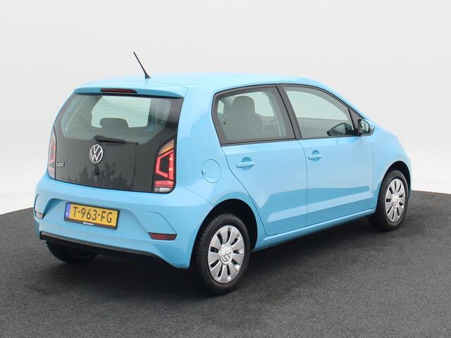 Volkswagen UP! 1.0 | 5-Deurs | Airconditioning | Bluetooth | Teal Blue | 40.228 Km!