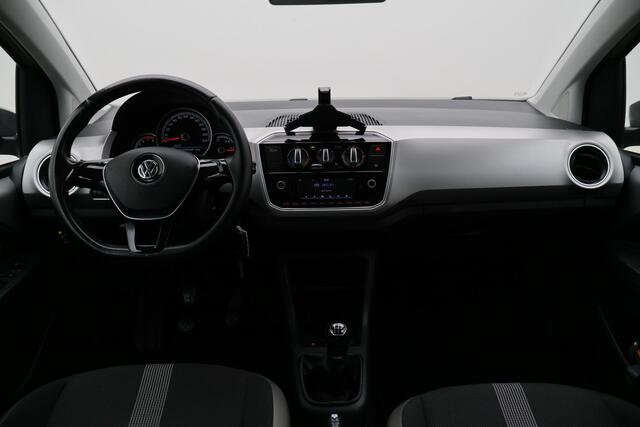 Volkswagen UP! 1.0 BMT high up! 5-Deurs, Leder/Stof, Airco, Cruise, Bluetooth, Radio, PDC, 15''