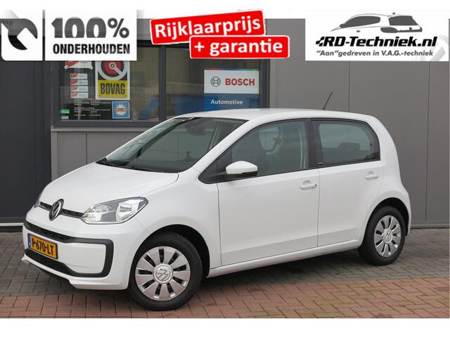 Volkswagen UP! 1.0 49kw 66pk Active Cruisecontrol , Stoelverwarming , Navi via App, Achteruitrijcamera , Parkeersensoren , DAB+ radio , Multifunctioneel stuurwiel.etc.