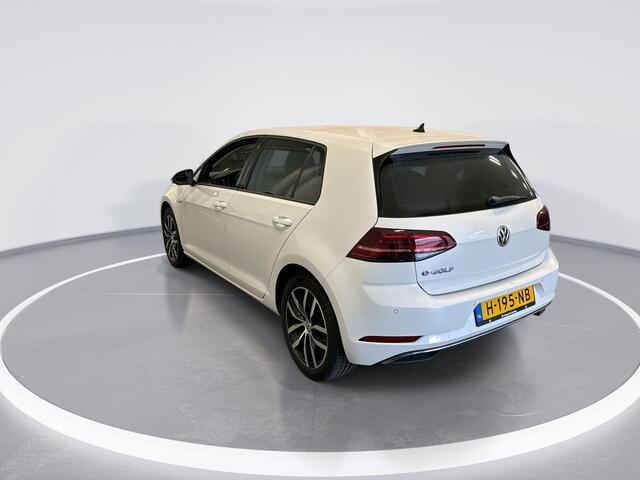 Volkswagen e-Golf 136pk E-DITION · Keyless · Camera · Apple/Android Car Play · Navi · P-Sensoren · Virtual Cockpit · LED Plus Koplampen · 17'' Inch ·