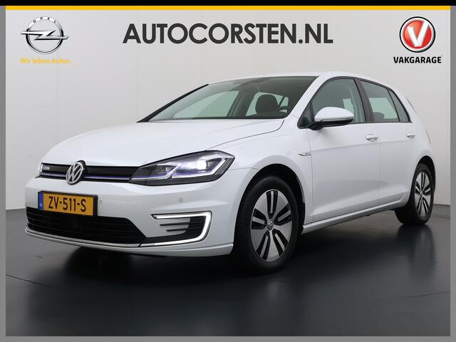 Volkswagen e-Golf Soh 90% Warmtepomp Adap.Cruise Control Navi Ecc Pdc Led Lmv Isofix Car-Net App-Connect Bluetooth Licht-/Regensensor Origineel Nederlandse Auto