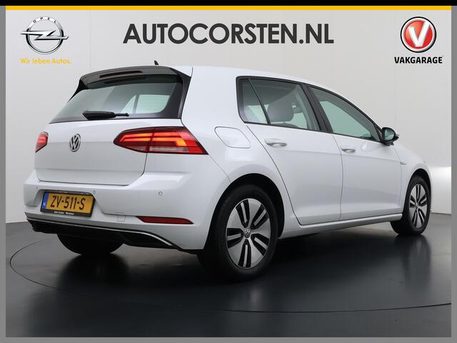 Volkswagen e-Golf Soh 90% Warmtepomp Adap.Cruise Control Navi Ecc Pdc Led Lmv Isofix Car-Net App-Connect Bluetooth Licht-/Regensensor Origineel Nederlandse Auto