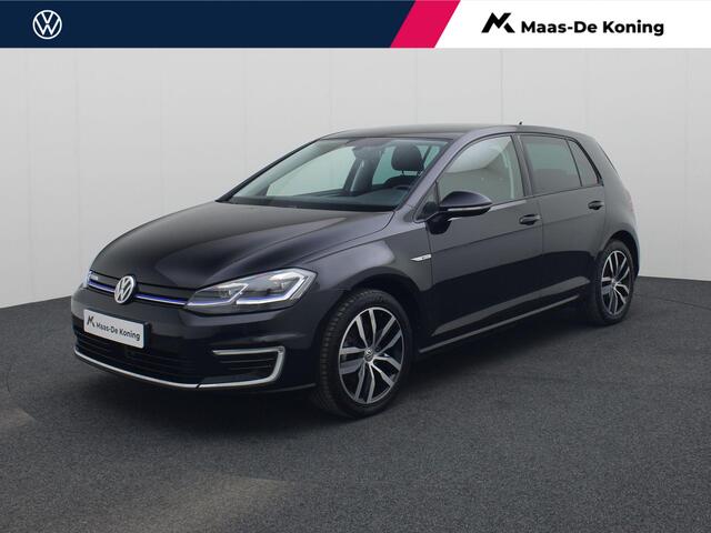 Volkswagen e-Golf E-DITION 100kW/136PK · Navigatie · LED · Camera + Parkeersensoren · Warmtepomp ·