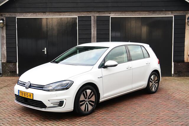 Volkswagen e-Golf e-Golf elektrisch navigatie cruise