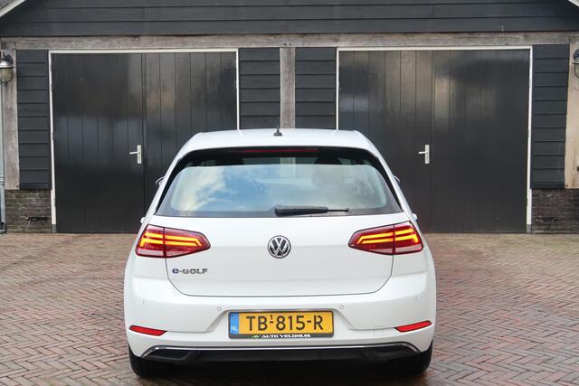 Volkswagen e-Golf e-Golf elektrisch navigatie cruise