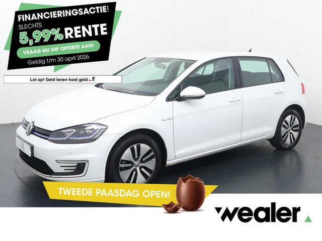 Volkswagen e-Golf E-DITION | 136 PK | SoH 89% | Adaptive cruise control | Climate control | Apple Carplay/Android Auto |