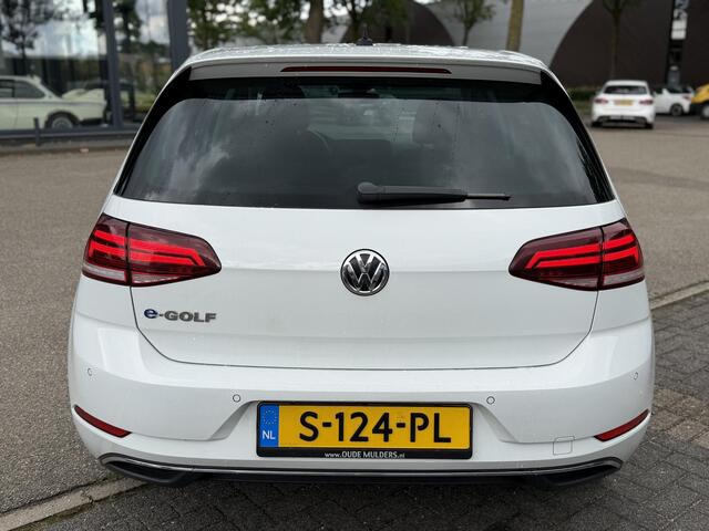 Volkswagen e-Golf E-DITION SOH 100% | DIGIT. DASHB. | STOEL, VOORRUIT VERW. | ONDERHOUD HIST. | CAMERA