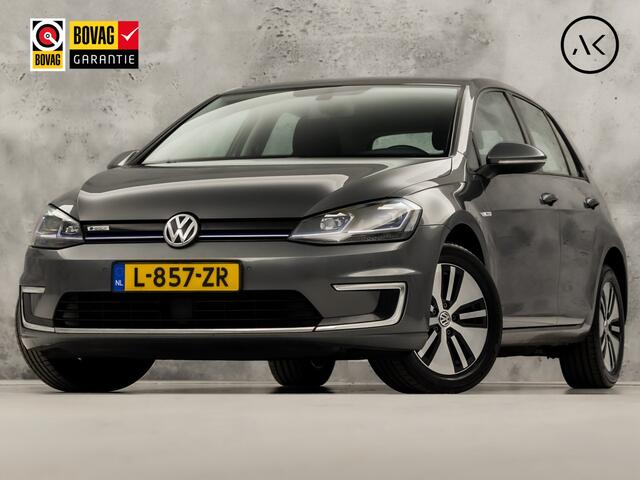 Volkswagen e-Golf 100 kW Sportline Automaat (APPLE CARPLAY, SOH 89,7%, GROOT NAVI, CLIMATE, SPORTSTOELEN, LED KOPLAMPEN, PARKEERSENSOREN, NIEUWSTAAT)