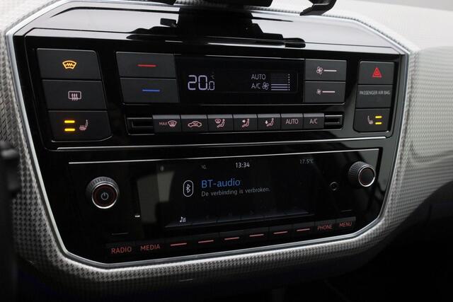 Volkswagen e-Up e-Up! 82 pk | Stoelverwarming | Parkeersensoren achter | Navigatie via App | Cruise Control