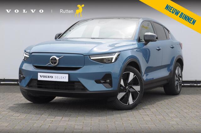 Volvo C40 Single Motor Extended Range Ultimate 82 kWh / Adaptieve cruise control / Parkeersensoren met 360 camera / Apple carplay / Keyless entry / Elektrische achterklep / Stoel - en stuurwielverwarming / Elektrische stoelen met geheugen / Harman Kardon audio