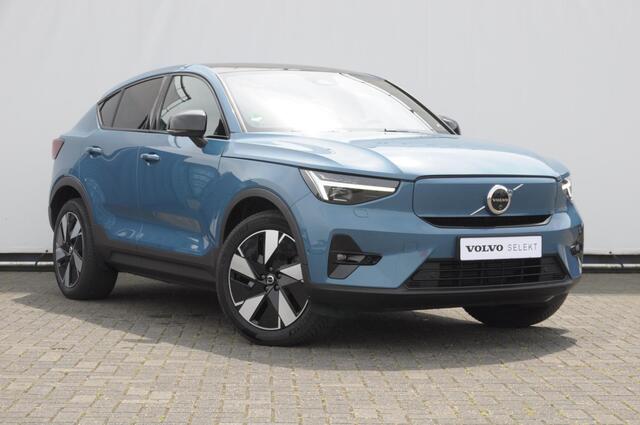 Volvo C40 Single Motor Extended Range Ultimate 82 kWh / Adaptieve cruise control / Parkeersensoren met 360 camera / Apple carplay / Keyless entry / Elektrische achterklep / Stoel - en stuurwielverwarming / Elektrische stoelen met geheugen / Harman Kardon audio