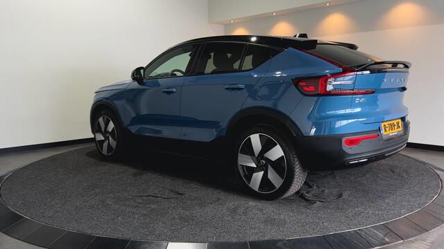 Volvo C40 Recharge Twin Intro Edition 78 kWh | panoramadak | adaptieve cruise control | Soh (batterijcheck) Waarde 95,5 %