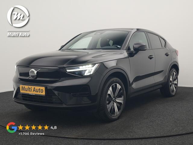 Volvo C40 Recharge Twin Plus 78 kWh 408pk Dealer O.H. | Panodak | Adaptive Cruise | Camera | Alcantara Sportstoelen Verwarmd | Google Assistent | Keyless | Blis | Stuur Verwarmd | Warmtepomp | Apple Carplay | DAB | 19"L.M |