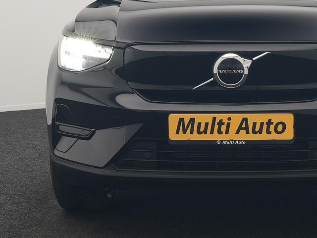 Volvo C40 Recharge Twin Plus 78 kWh 408pk Dealer O.H. | Panodak | Adaptive Cruise | Camera | Alcantara Sportstoelen Verwarmd | Google Assistent | Keyless | Blis | Stuur Verwarmd | Warmtepomp | Apple Carplay | DAB | 19"L.M |