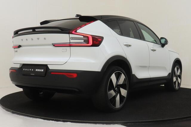 Volvo C40 RECHARGE TWIN INTRO EDITION 78 kWh *FULL OPTIONS!* -PANO.DAK|HARMAN/KARDON|360°CAM|POWER-SEATS|PRIVACY.GLAS|TREKHAAK|20"|SoH:92%