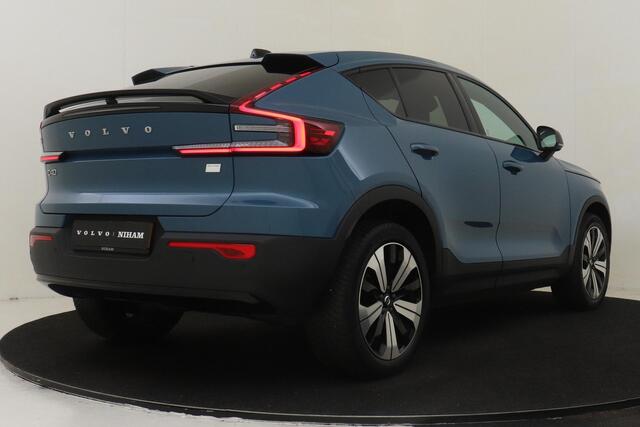 Volvo C40 RECHARGE ULTIMATE 69 kWh -PANO.DAK|HARMAN/KARDON|360°CAM|POWER-SEATS|WARMTEPOMP|TREKHAAK|19"|SoH:93%