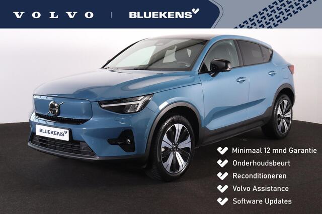 Volvo C40 Recharge Ultimate 69 kWh - Panoramadak - IntelliSafe Assist & Surround - 360º Camera - Harman Kardon audio - Verwarmde voorstoelen & stuur - Elektr. bedienb. voorstoelen met geheugen links - Draadloze tel. lader - Extra getint glas - Inklapbare trekhaak -