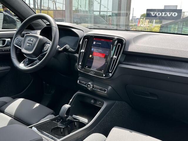 Volvo EC40 Single Motor Extended Range Ultra 82 kWh / Pano. dak / 360 camera / Elek. verstelbare stoelen / Stoelen + stuur verwarmd / Harman Kardon /