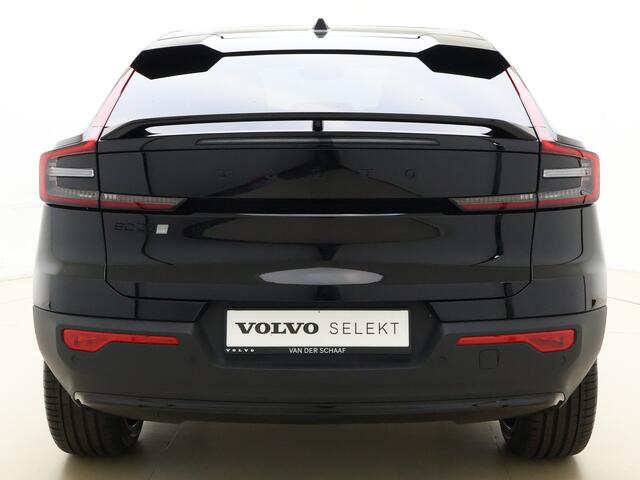 Volvo EC40 Extended Range Plus Black Edition / NIEUW / MY26 / DIRECT LEVERBAAR / NUBUCK / GETINT GLAS / 20'' / ACC / BLIS / STOEL + STUURW. VERWARMING /