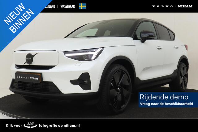 Volvo EC40 SINGLE MOTOR EXTENDED RANGE ULTRA BLACK ED. 82 kWh *FULL OPTIONS!* -PANO.DAK|HARMAN/KARDON|360°CAM|LIGHTING|POWER-SEATS|20"