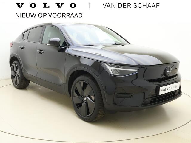 Volvo EC40 Extended Range Plus Black Edition / GRATIS TREKHAAK T.W.V. ¤ 1.295,- * / NIEUW / MY26 / DIRECT LEVERBAAR / NUBUCK / GETINT GLAS /