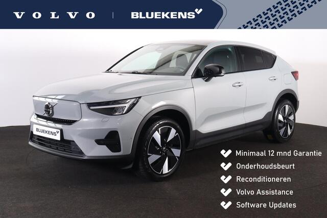 Volvo EC40 Extended Range Core 82 kWh - Panoramadak - IntelliSafe Assist & Surround - 360º Camera - Verwarmde voorstoelen, stuur & achterbank - Parkeersensoren voor & achter - Draadloze tel. lader - Warmtepomp - Extra getint glas - Inklapbare trekhaak - 19' LMV