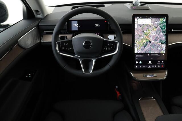 Volvo ES90 SINGLE MOTOR EXTENDED RANGE ULTRA 92 kWh *FULL OPTIONS!* -PANO.DAK|BOWERS&WILKINS|LUCHTVERING|GEVENT.LEDER+MASSAGE|360°CAM|PILOT.ASSIST|HEAD-UP DISP.|CHROME|22"