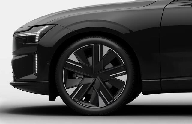 Volvo ES90 Single Motor Ext. R. Plus Business Edition 92 kWh | Head Up Display | Verwarmde + Geventileerde stoelen | Panoramadak | 22 Inch Velgen | Zwarte Hemel | Getint Glas | Bose Audio |
