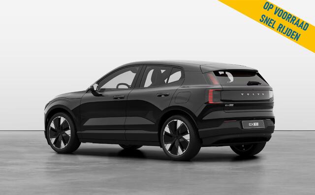 Volvo EX30 272PK Automaat Extended Range Plus 2950,- EV Subsidie / Adaptieve cruise control / BLIS / Parkeersensoren met camera / Elektrische achterklep / 20" velgen / Google infotainment / Keyless entry