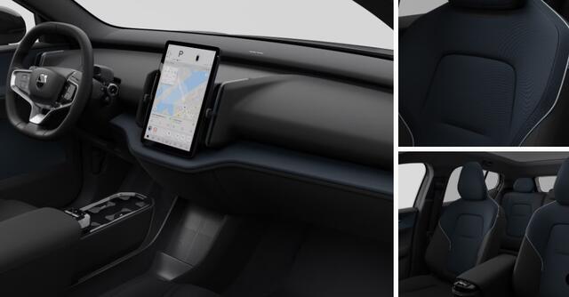 Volvo EX30 272PK Automaat Single Ext. Range Plus Europa / Elektrische stoelen met geheugen / Stoel - en stuurwielverwarming / Harman Kardon audio / Elektrische achterklep / Keyless entry / Adaptieve Cruise Control / BLIS / Dodehoek Detectie / Parkeersensoren voor en